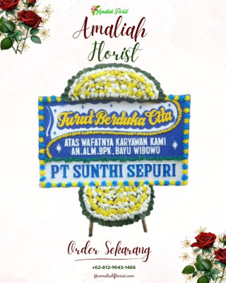 Papan Bunga Duka di Bulik