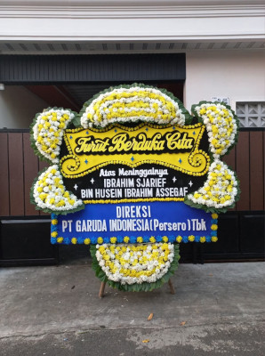 Papan Bunga Duka di Bulik