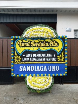 Papan Bunga Duka di Bulik
